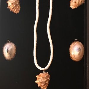 Opihi & Conch Shell Necklace